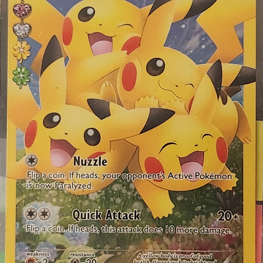 Pokémon Pikachu RC29-32 Generations Radiant Collection Full Art Holo 60 HP